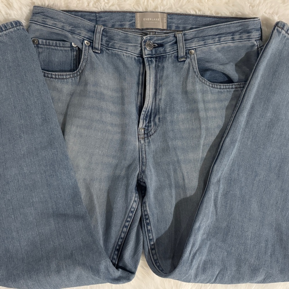 Everlane The Summer Jeans Denim in Soft Blue. Size 30 Regular
